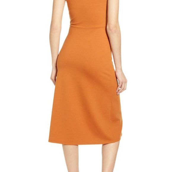 Leith scoop neck midi dress - Picture 4 of 4